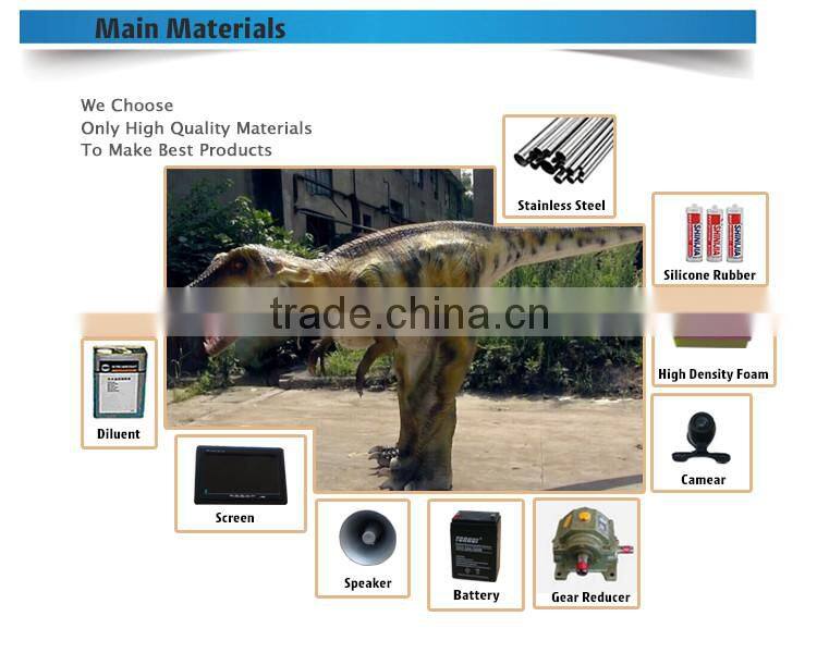 OA4123 Lifelike Realistic dinosaur costume adult for trade assurance