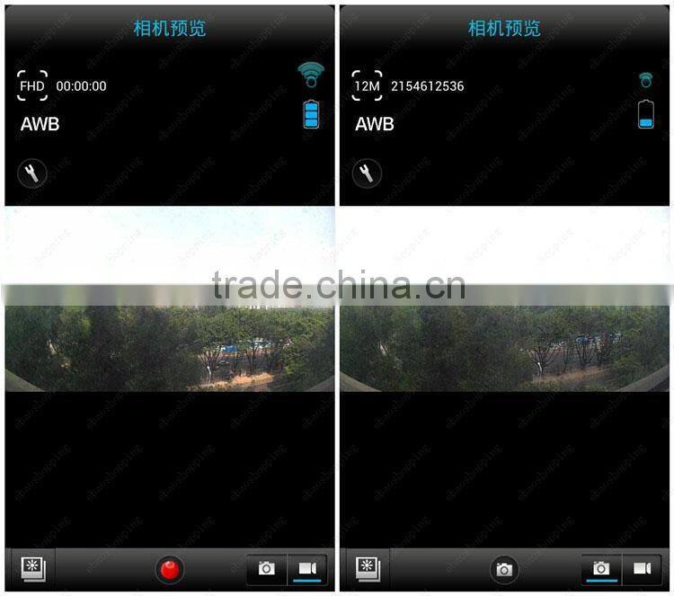 Wifi Mini Waterproof Sports Action camera 2.0" LCD Full HD 1080P 12MP 170 Wide Angle Lens Video Recorder with IR Remote Control