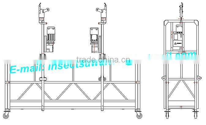 ZLP100,500,630,800 Powered Suspended Platform