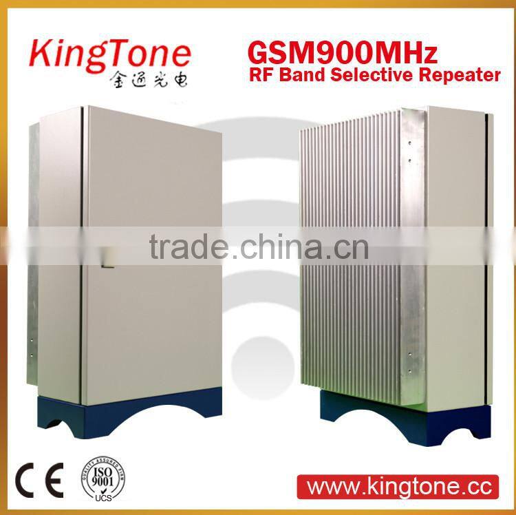 Kingtone Easy operation mobile signal repeater GSM amplifier 890~915MHz 935~960MHz outdoor 900MHz wireless GSM repeater