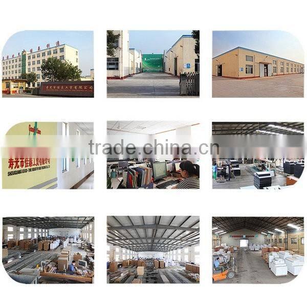 flat packing wooden coffer table with glass , modern wood coffee table design