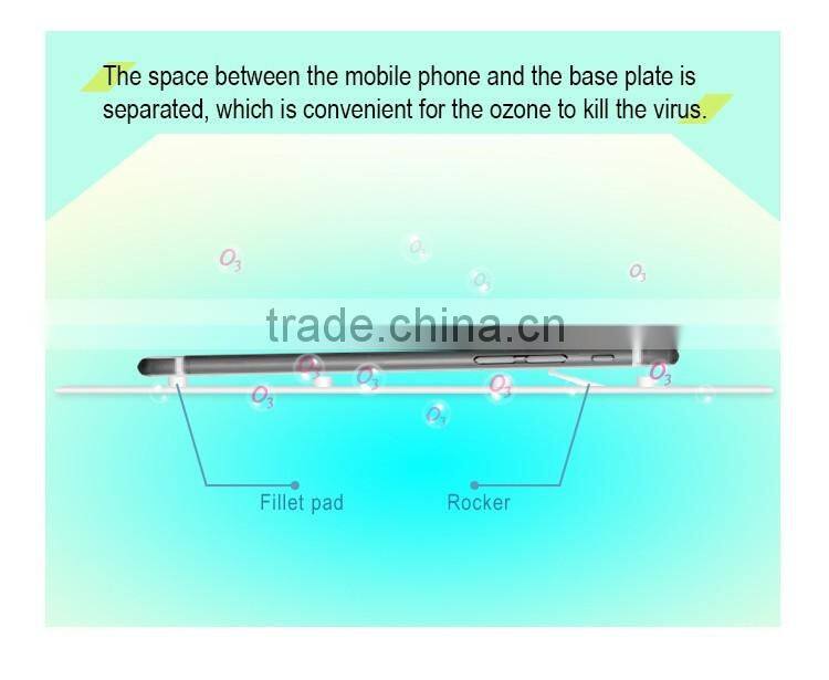 Excellent bactericidal uv phone sterilizer & cleaner for all mobile phones