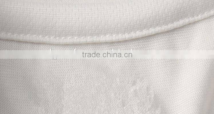Factory price with high quality 100%cotton men white tee shirt