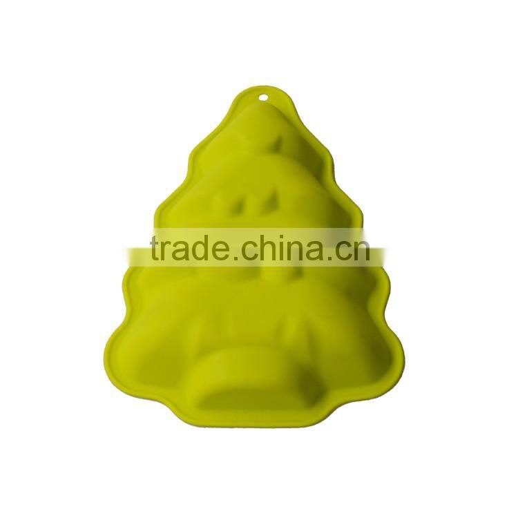 Christmas Tree Cake Chocolate Soap Ice Silicone Mold Mould Pan