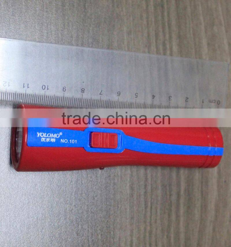 1w powerful mini flashlight with money detector function