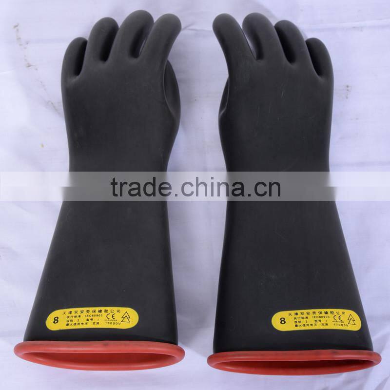 Latex Insulated hand Gloves with class 00