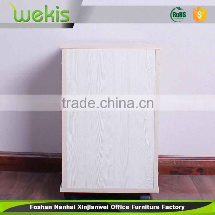 Wood drawer cabinet cheap filing cabinet 3 movable drawers cabinet