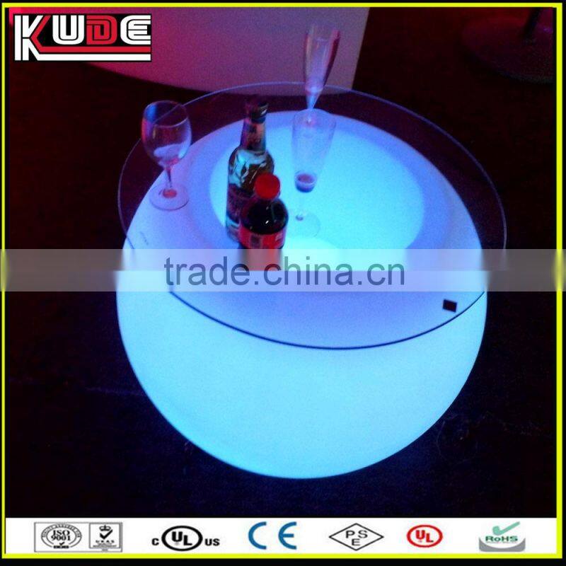 hot selling decorative plastic led flower pots/ planters pot with colorful