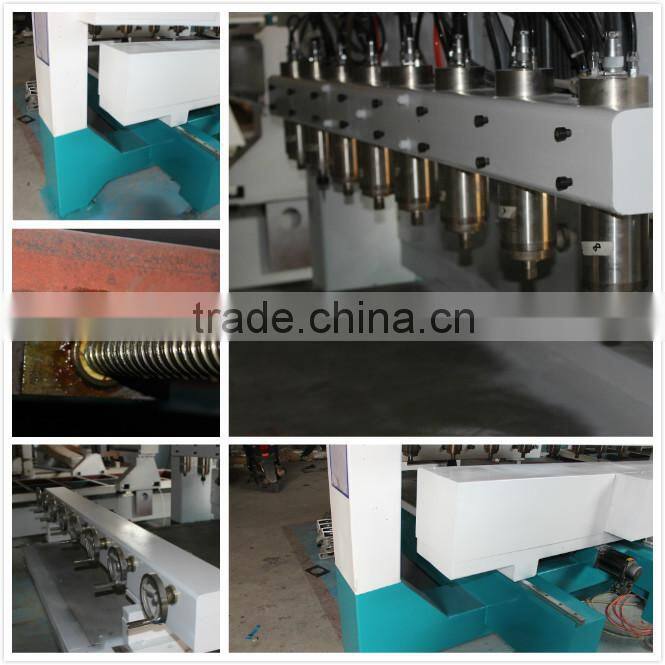 Jinan Tinajiao 4 axis cnc router engraver machine china cnc router machine used axyz cnc router 8 spindles