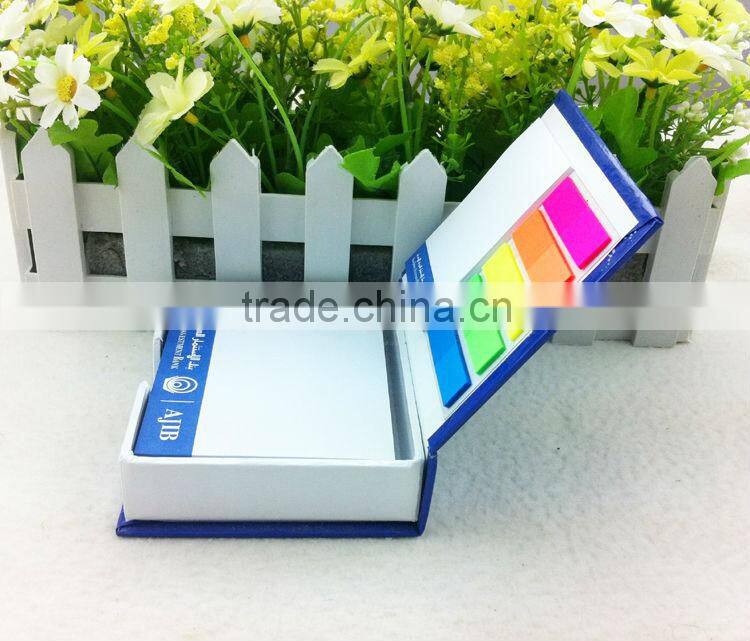 sticky notes memo block PET with paper box for promotional gift
