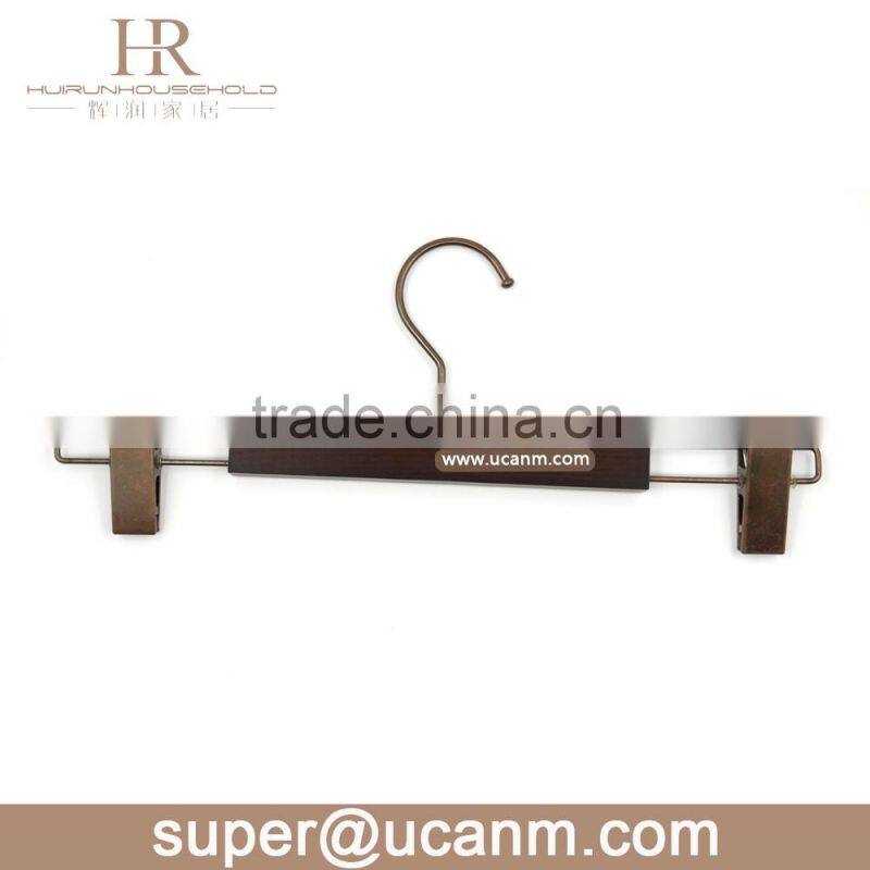 HRW-U35GB ashtree wood trouser hanger for pant