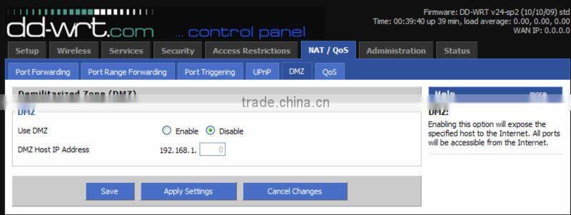 DD-WRT Router OEM 300M DD-WRT Router OEM 300Mbps Ralink 3052 DD-WRT Wireless Router with Detachable Antenna (SL-R7202)