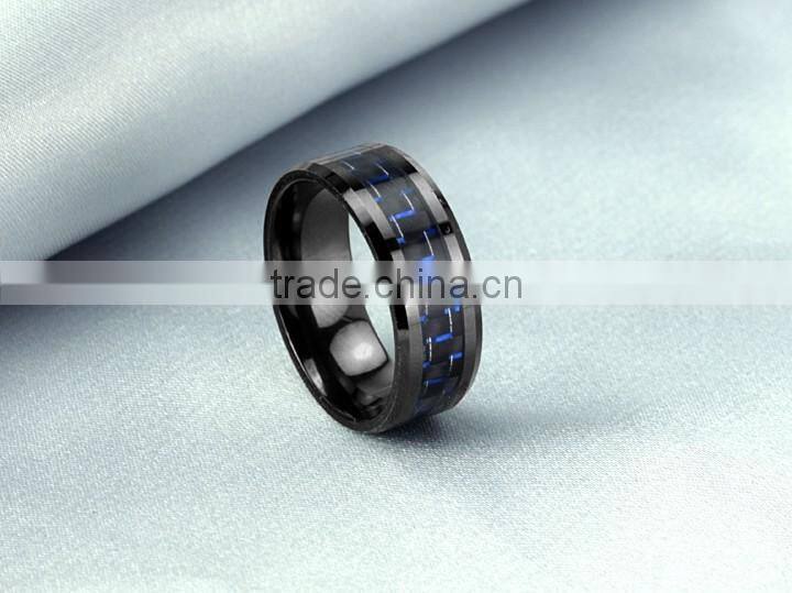 KSTONE Men's Jewelry fashion jewelry High Quality Black Ceramic Ring