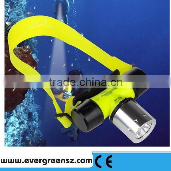 Outdoor searching flashlight torch and long distance diving flashlight