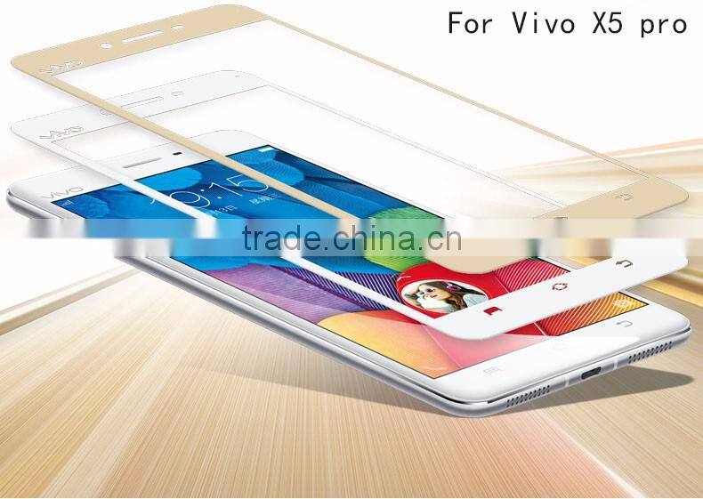 Asahi 0.33mm color tempered glass screen protector for Vivo X5 pro