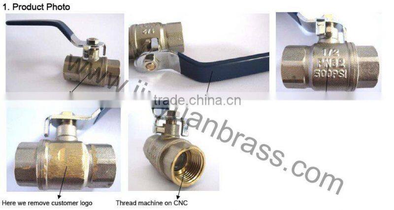 Bronze ball valve