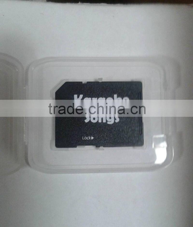 8GB SD card with printing