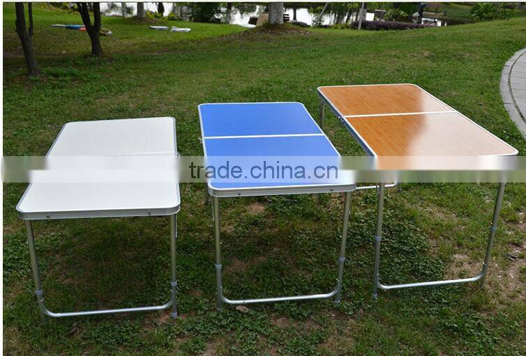 Wholesale MDF Aluminum Adjustable Camping Outdoor Metal Table and Chair