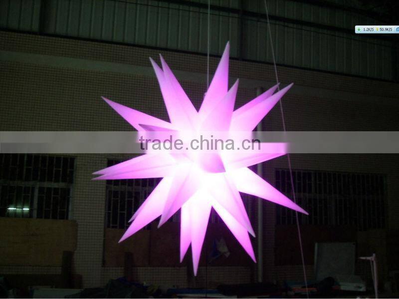 LED inflatable star