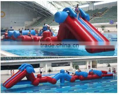 Commercial grade on water floating Inflatable rocker water games toys