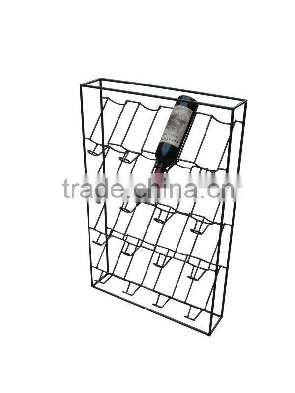 Commerical floor standing wire wine display rack HSX-152