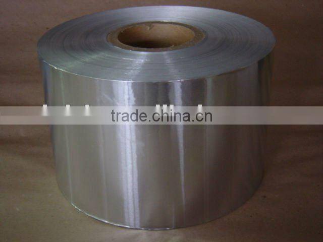 Alu foil with printing lacquer on one side heatseal coating on the other side for PS PVC cups