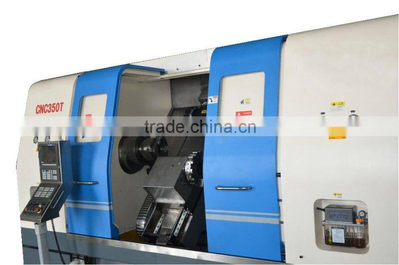 Cs1,Cs2 main servo motor power: 7.5kW CNC turning center, turning milling drilling tapping lathe machine tool MDOEL CNC350T