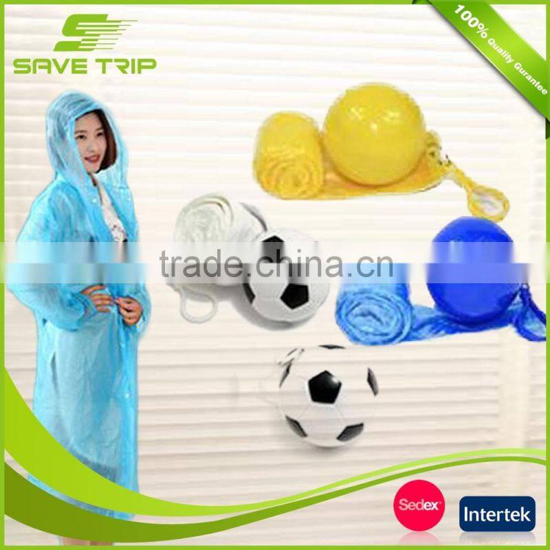 Wholesale free sample transparent PE fashional cheap prices disposable ladies raincoat