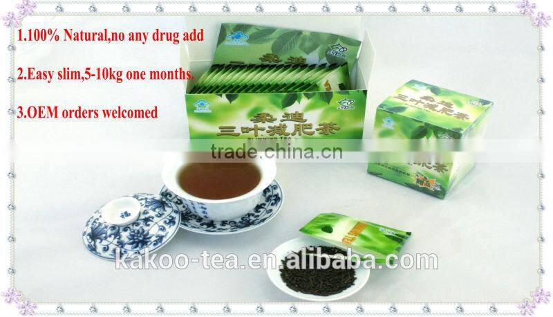 packed chinese green best body slim diet tea