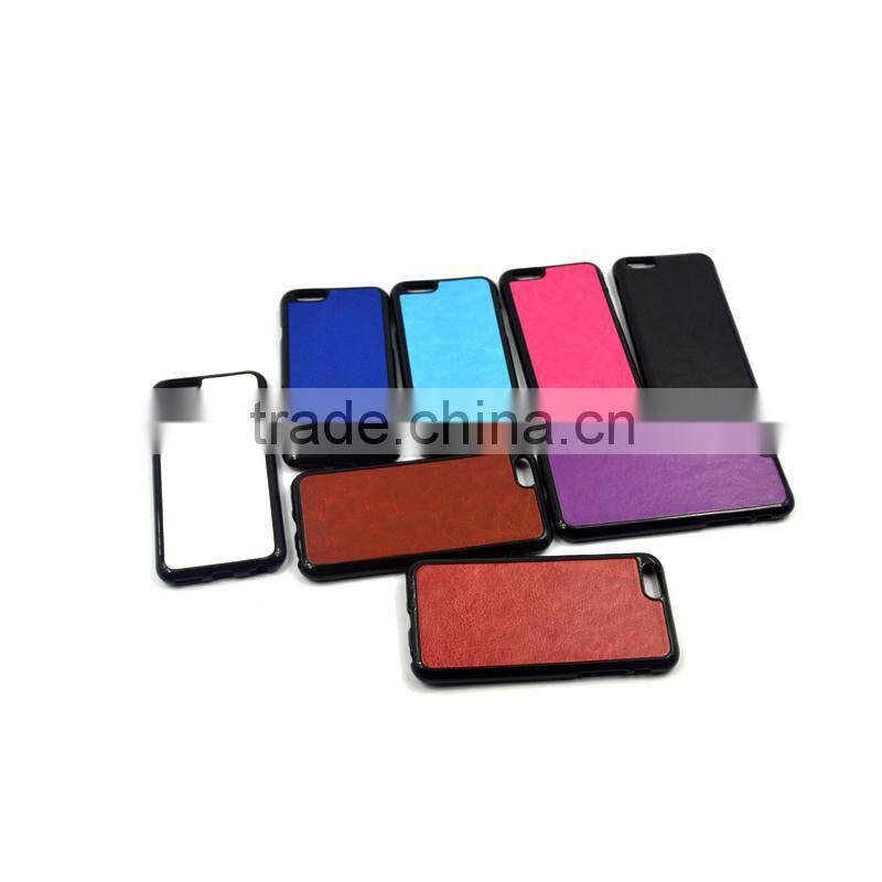 for iphone 6 back cover case , high quality TPU+PU leather case for iphone 6