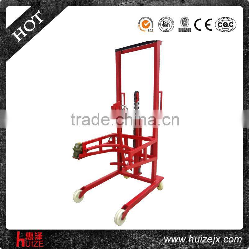 cheap price 350kg 1600mm oil drum heavy duty material handling trolley