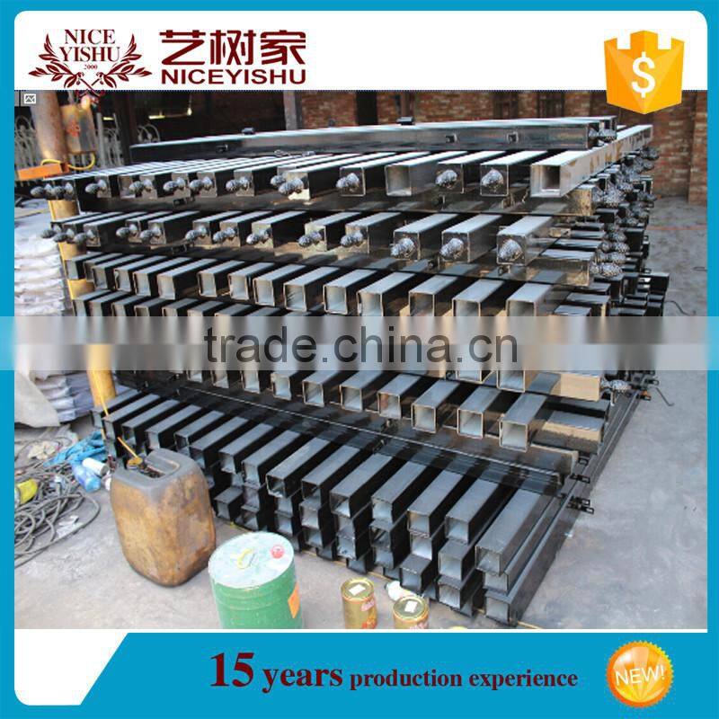 Cheap wrought iron fencing panels and metal fence gates for sale