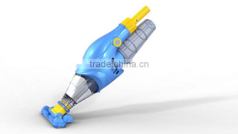 AQUA JACK 2016 Poolstar electric pool suction brush with patents battery powered pool cleaner