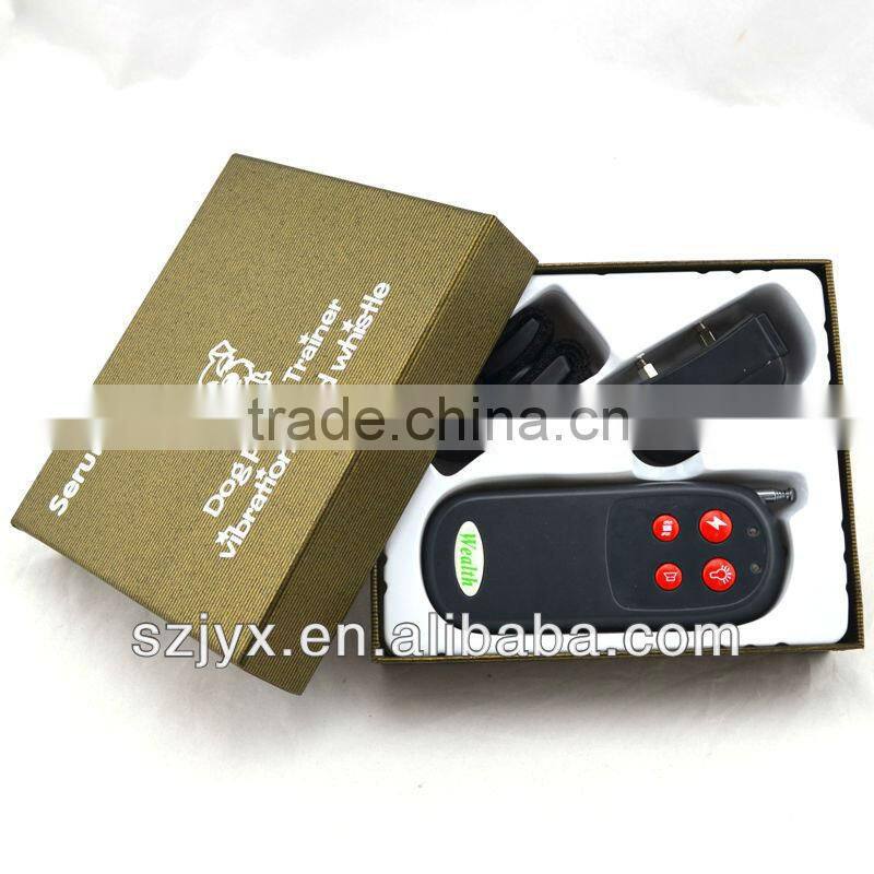 Remote Electric Rechargeable One Pet Dog Training Shock Vibration No Bark Collar