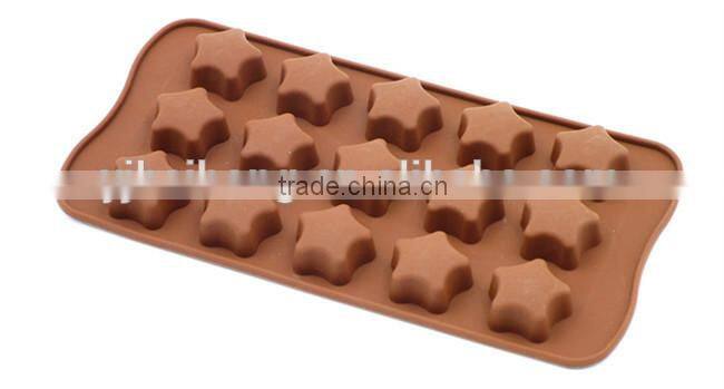 Star Cake chocolate Mold Silicone tool Ice mould