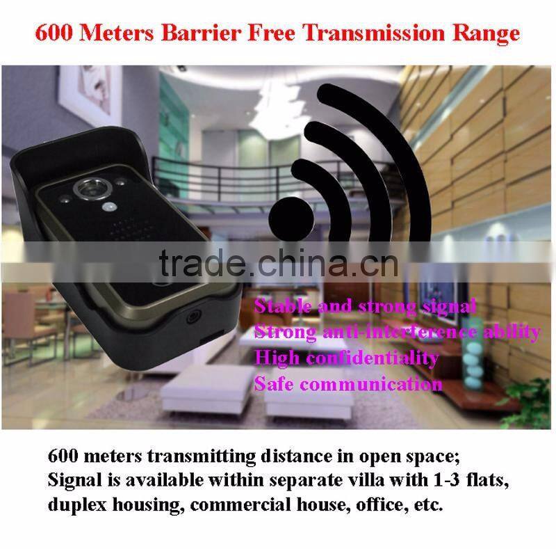 7inch video door phone Security Camera System Video Doorbell