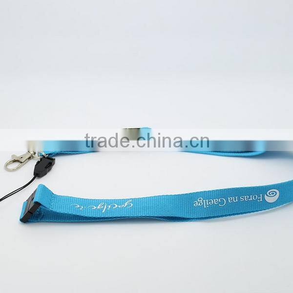 2014 Nylon Metal Button Card Rope Mobile Phone Strap Lanyard With Logo Pattern Word Customizing ZTHZ-1147
