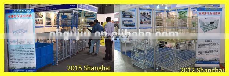 collapsible forklift storage bins