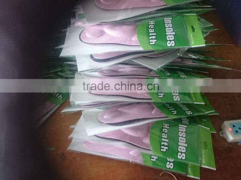 New arrive 4D comfortable women sponge arch support insole