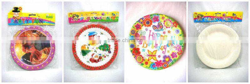 birthday party paper plates