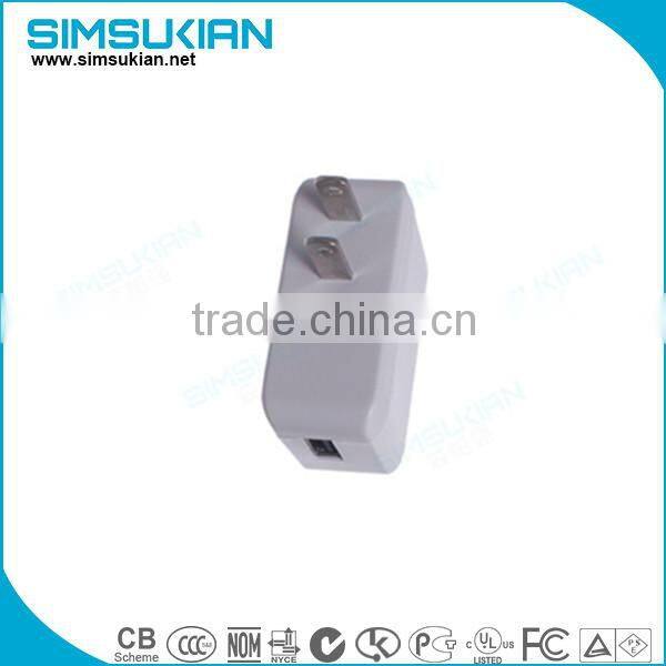 12V AC/DC 300 ma 500ma 1000ma usb type Power Adapter with the complete certifications