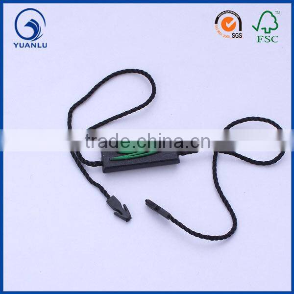 2014 Custom Seal tag, Black plastic tag and black nylon rope