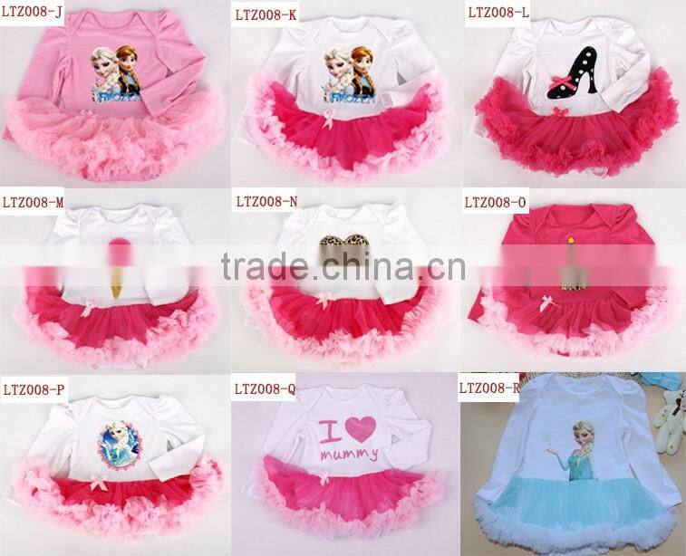 Hot Sale New 2016 Summer Girl Dress White Baby Girl Dress Children Clothing Children Dress 0-12Month