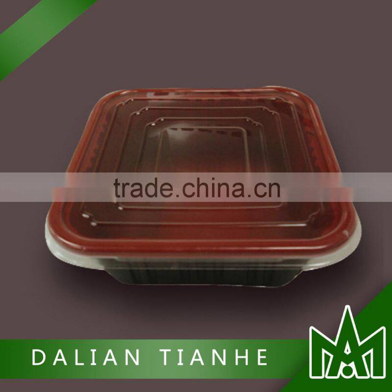 High quality disposable 3-compartment food container