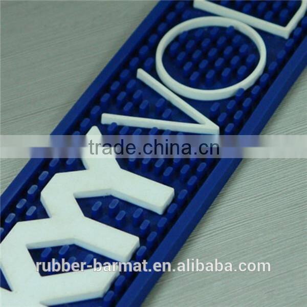 Best sell printed logo pvc rubber mats