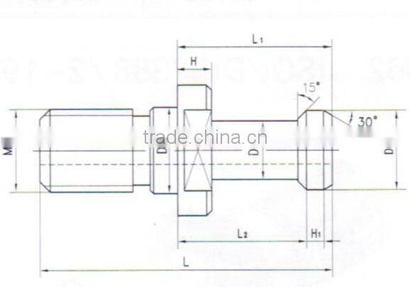 JIS B6339-1986 pull stud