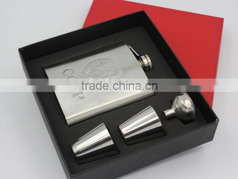 hot new products for 2015 Mini Metal Body Material engravabled logo hip flask,yiyang stainless steel hip flask