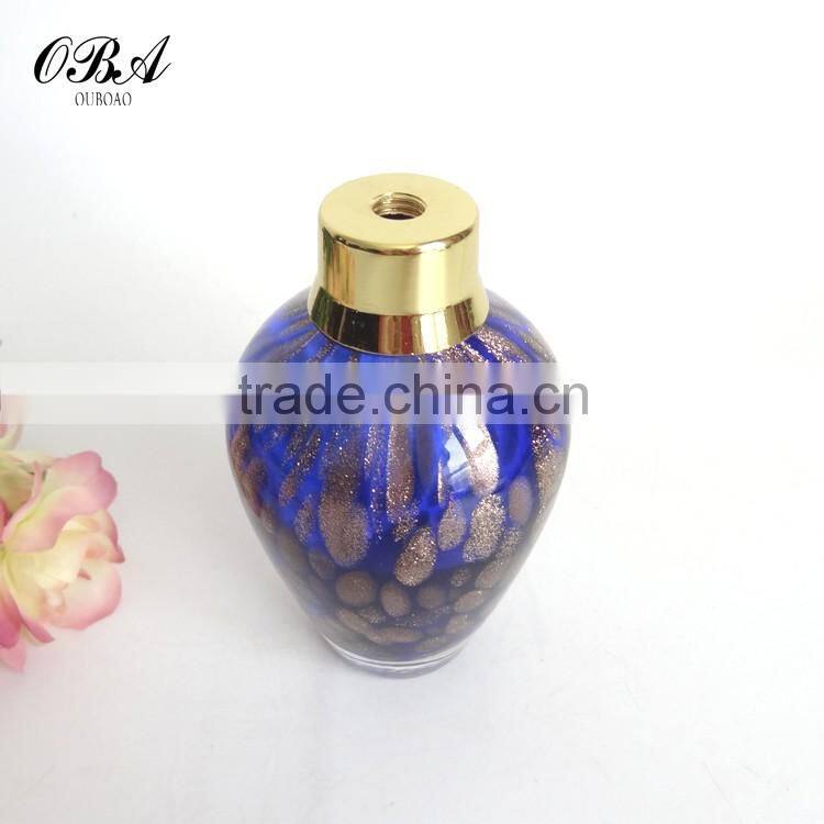 Wholesale handmade luxury air bag glass perfume bottle , Custom gasbay spray pump glass perfume bottle 70ml