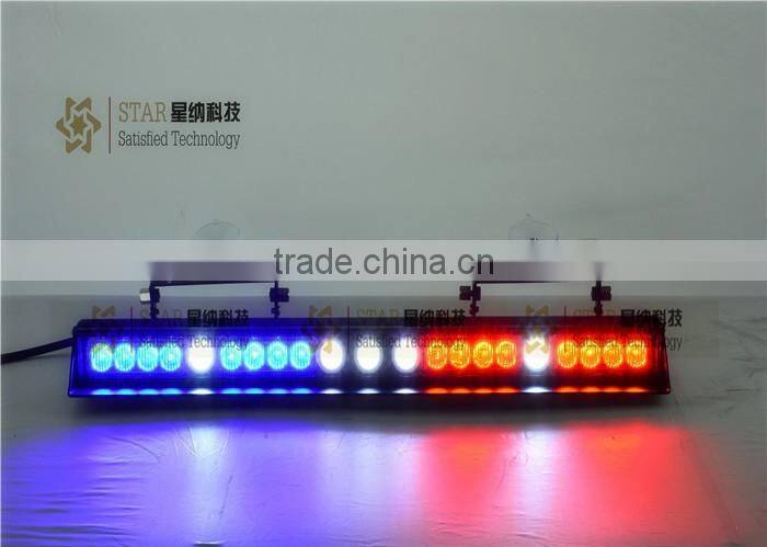 1W*20LED (20W) super bright strobe Visor led bule Light led warning visor light (XN-4B505)