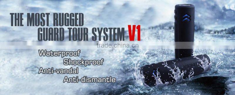 24 groups alarm electronic guard tour system for security company